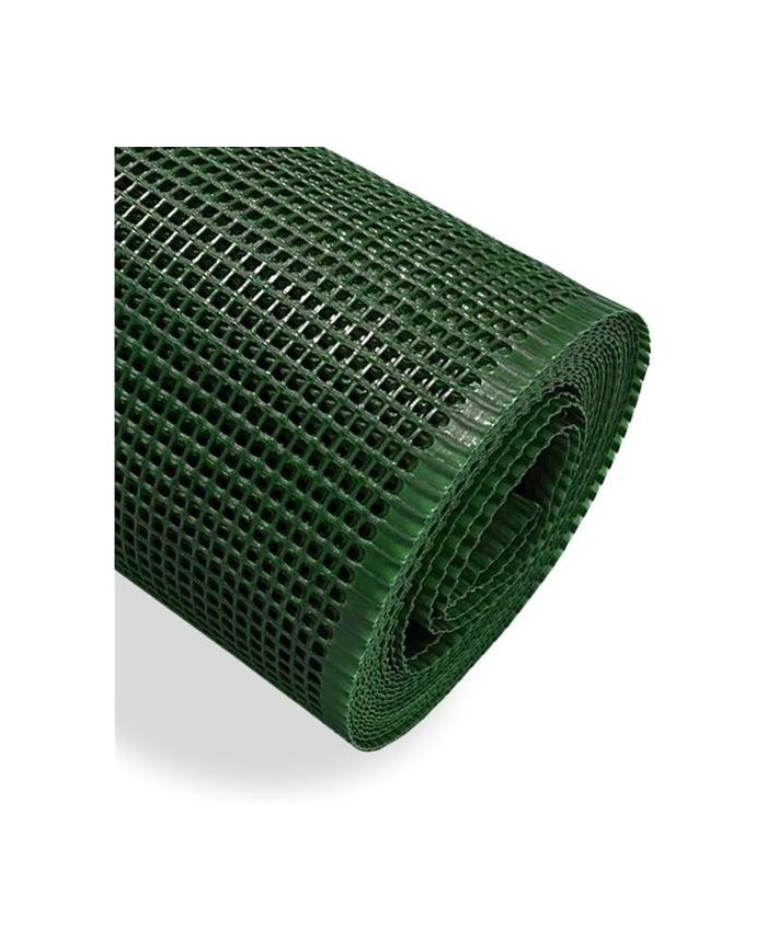 MALLA PLASTICO VERDE CENEFA GUMHA ROLLO 30MTS.