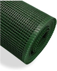 MALLA PLASTICO VERDE CENEFA GUMHA ROLLO 30MTS.