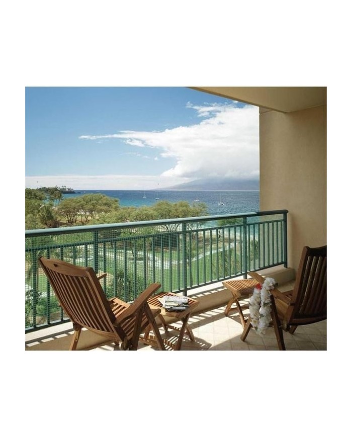 MALLA PLASTICO VERDE CENEFA GUMHA ROLLO 30MTS.