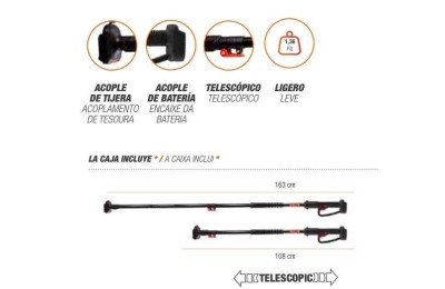 PERTIGA BATERIA ALTUNA 108-163 CMS.