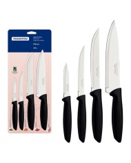 JUEGO CUCHLLOS TRAMONTINA MOD.PLENUS COCINA (4PZAS.)
