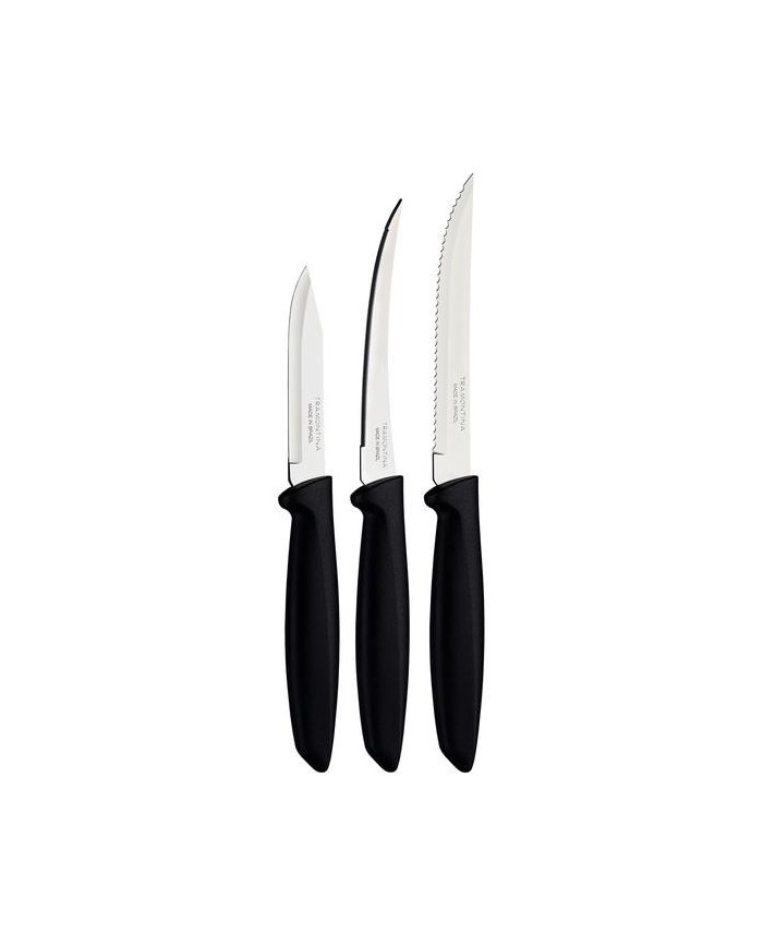 JUEGO CUCHLLOS TRAMONTINA MODELO PLENUS COCINA (3PZAS.)  23498040