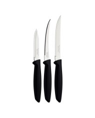 JUEGO CUCHLLOS TRAMONTINA MODELO PLENUS COCINA (3PZAS.)  23498040