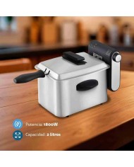FREIDORA ACERO INOXIDABLE 2'0 LTS. 1800W. GRUNKEL