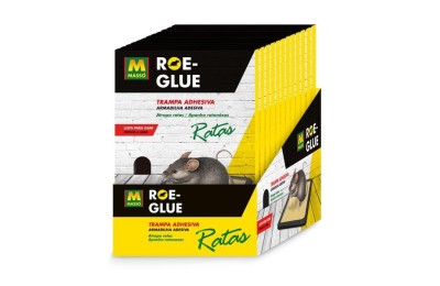 TRAMPA ADHESIVA MASSO RATAS (4UDS.)