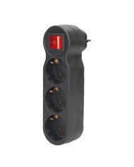 LADRON C/INTERRUPTOR GSC TRIPLE NEGRO 103000028       103000028