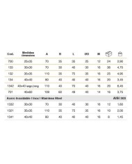 POLEA CORREDERA GUIA NYLON 25X35 MM.ESTEBRO