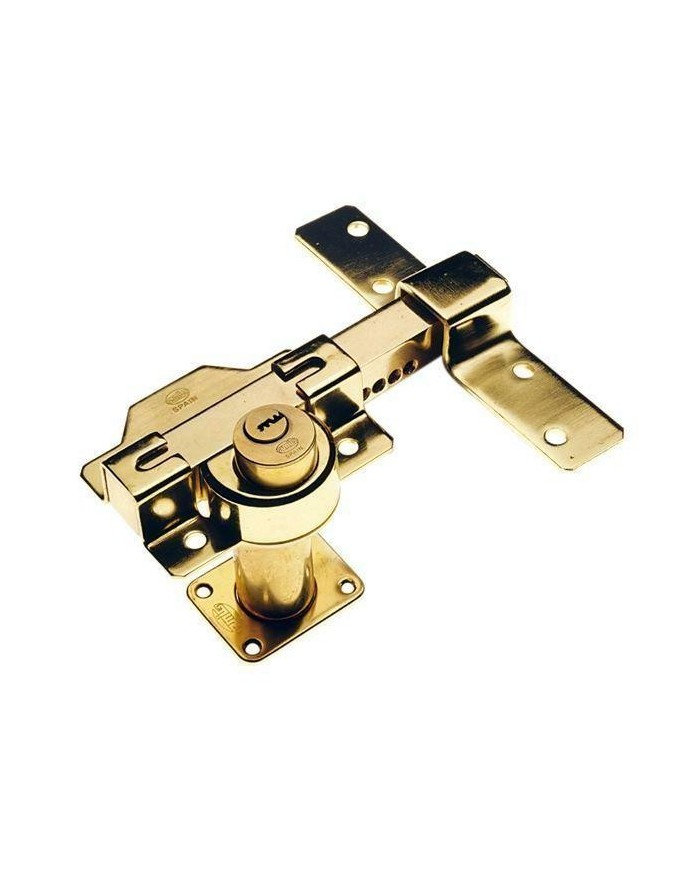 CERROJO AMIG ORO 4-88MM. LLAVE 2 LADOS