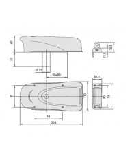 ELECTROCERRADURA CISA 1A721