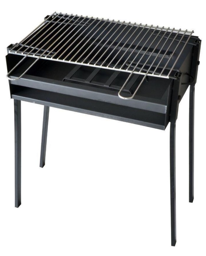 BARBACOA ARTESANA HIERRO RECTANGULAR 60X40CMS.