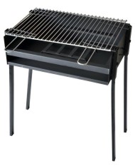 BARBACOA ARTESANA HIERRO RECTANGULAR 80X40CMS.