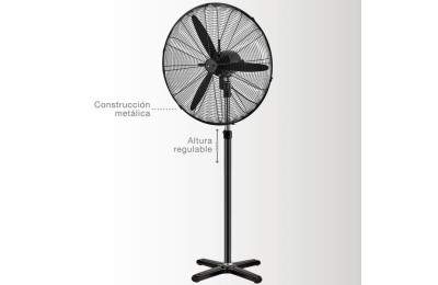 VENTILADOR PIE 200W.71CM. INDUSTRIAL GSC