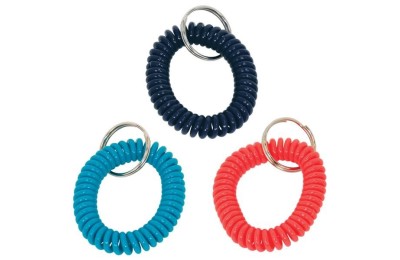 LLAVERO ESPIRAL CERRADO SURTIDO 12 UDS.