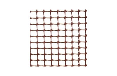 MALLA PLASTICO MARRON 9X9...