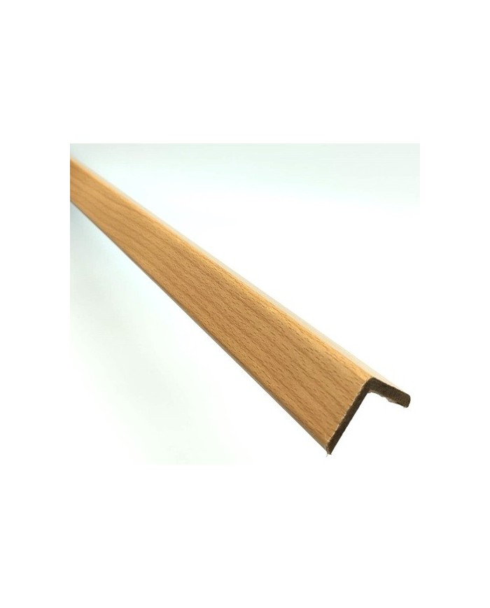 ANGULO RUFETE MDF MELAMINA ROBLE 30X30X2,6 (71031)