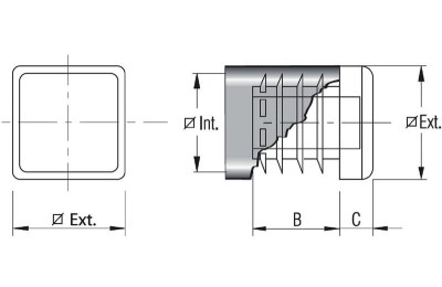 CONTERA INT. 26-100X100MM.