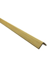 ANGULO RUFETE MDF MELAMINA ROBLE 30X30X2,6 (71031)