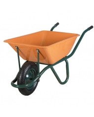 CARRETILLA OBRA ECO NARANJA EUROPA