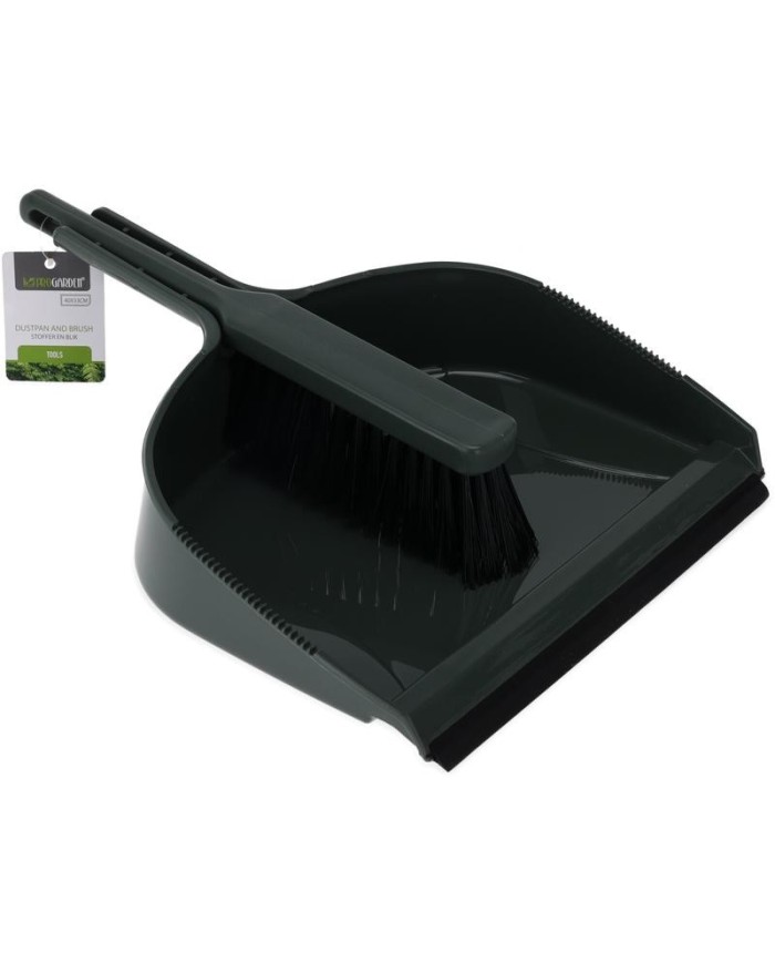 RECOGEDOR+CEPILLO PROGARDEN 40X33X11CMS.