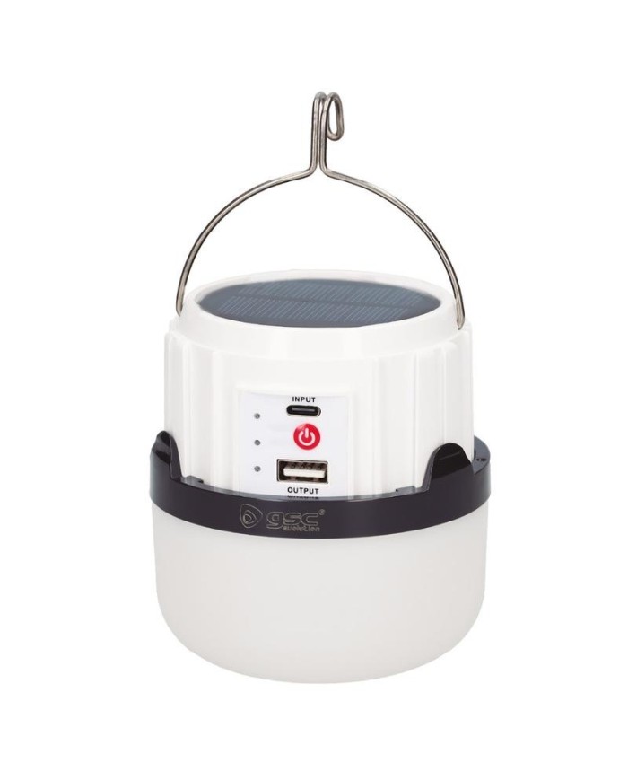 LINTERNA SOLAR GSC CAMPING RECARGABLE USB             201840003