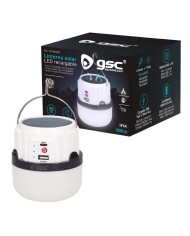 LINTERNA SOLAR GSC CAMPING RECARGABLE USB             201840003