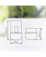 LINTERNA SOLAR GSC CAMPING RECARGABLE USB             201840003