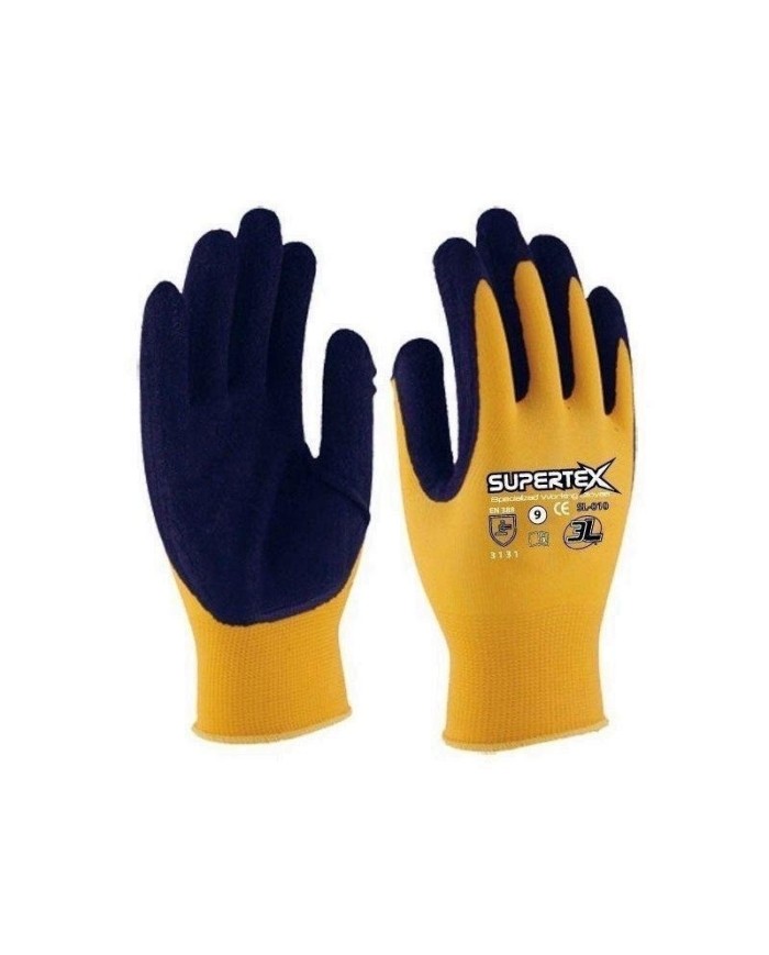 GUANTES LATEX SUPERTEX T- 6 SL010 12UDS.