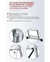 ESCALERA ALTIPESA ALU.3 TRAMOS 11 PELDAÑOS