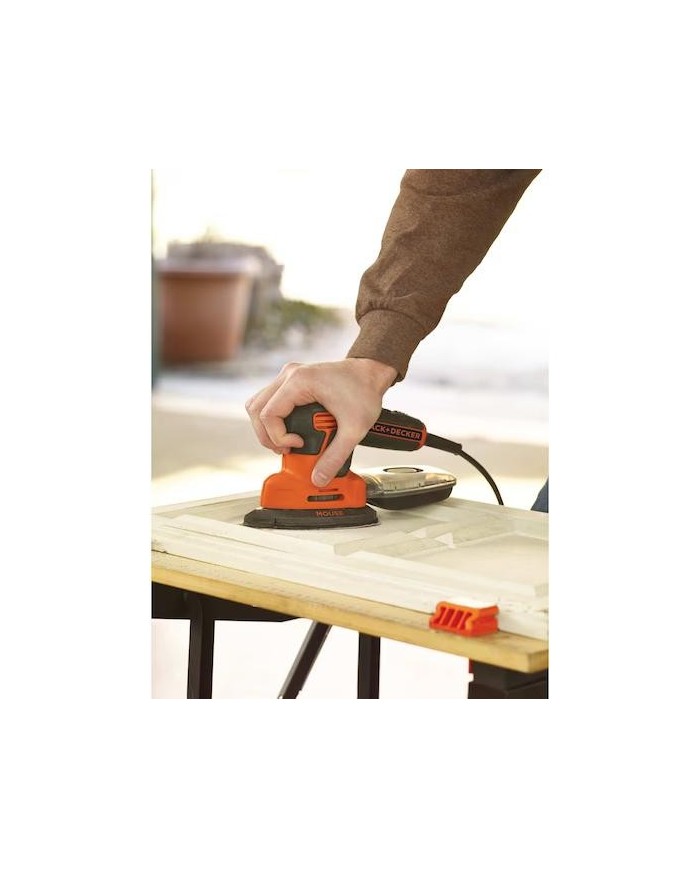 LIJADORA MOUSE BLACK & DECKER 120W. KA2000-QS