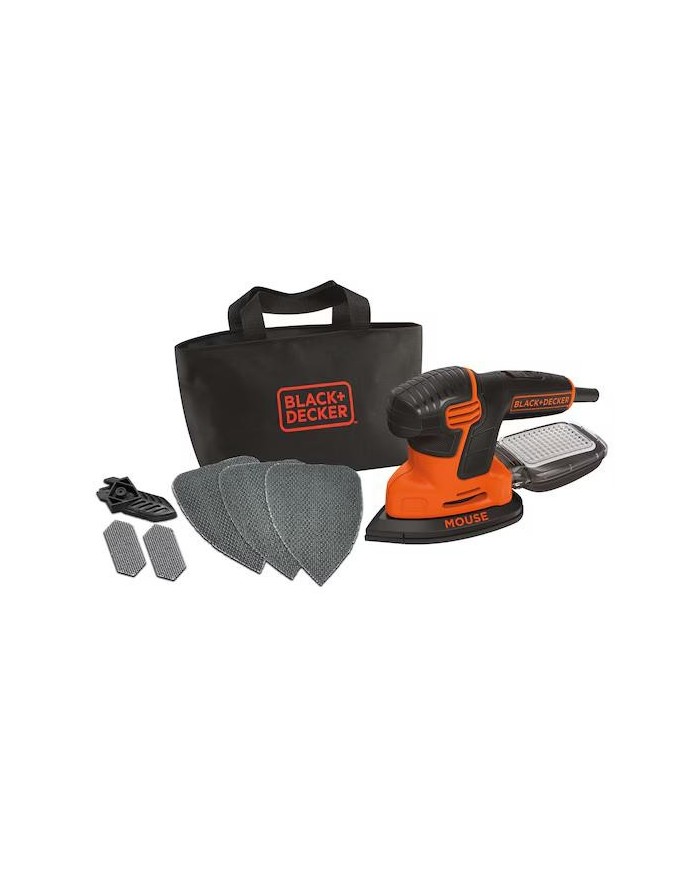 LIJADORA MOUSE BLACK & DECKER 120W. KA2000-QS