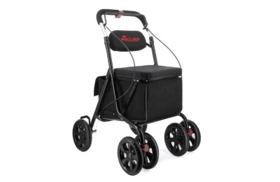 CARRO CON ASIENTO ROLSER KADIRA LN 4+2 NEGRO