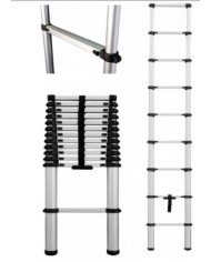ESCALERA TELESCOPICA ALTIPESA ALUMINIO 10 PELDAÑOS 3,2MT.