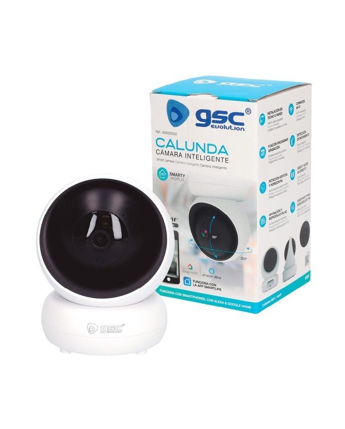 CAMARA INTELIGENTE GSC CALUNDA WIFI 1080P-2MP