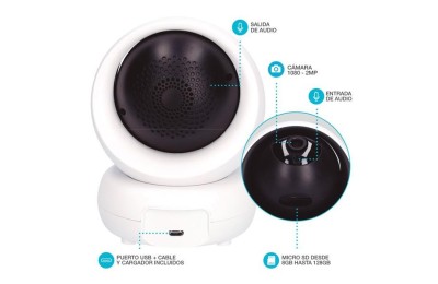 CAMARA INTELIGENTE GSC CALUNDA WIFI 1080P-2MP