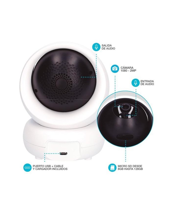 CAMARA INTELIGENTE GSC CALUNDA WIFI 1080P-2MP