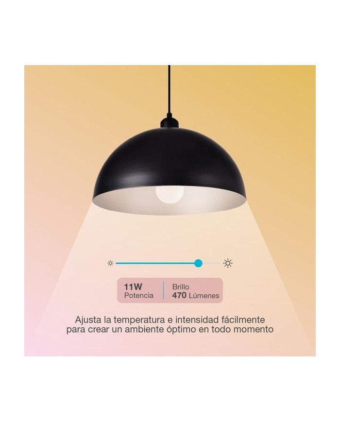 BOMBILLA LED GSC INTELIGENTE WIFI Y BLUETOOTH 11W E27 2700-6500K 200651018