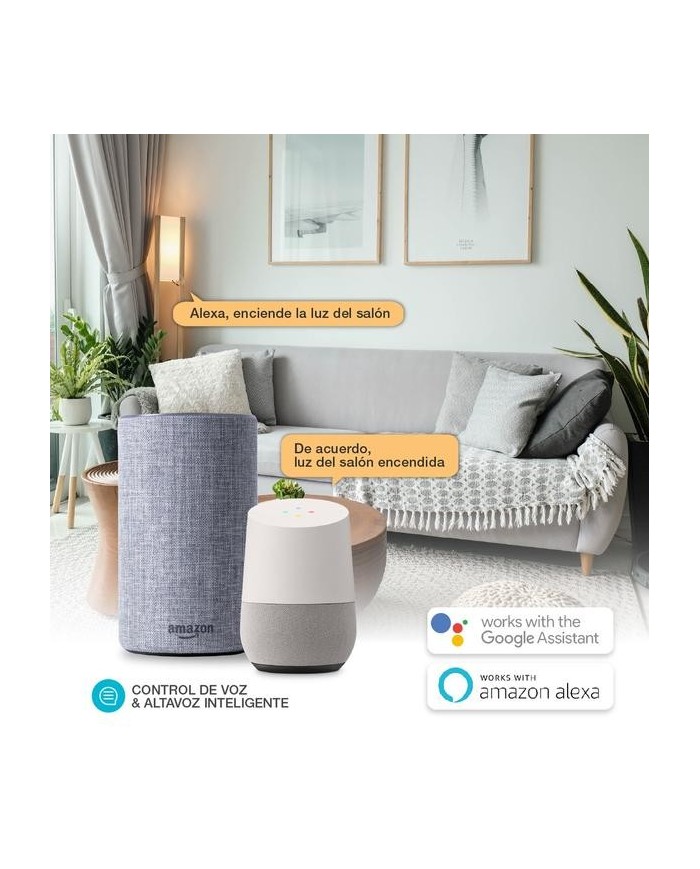 BOMBILLA LED GSC INTELIGENTE WIFI Y BLUETOOTH 11W E27 2700-6500K 200651018