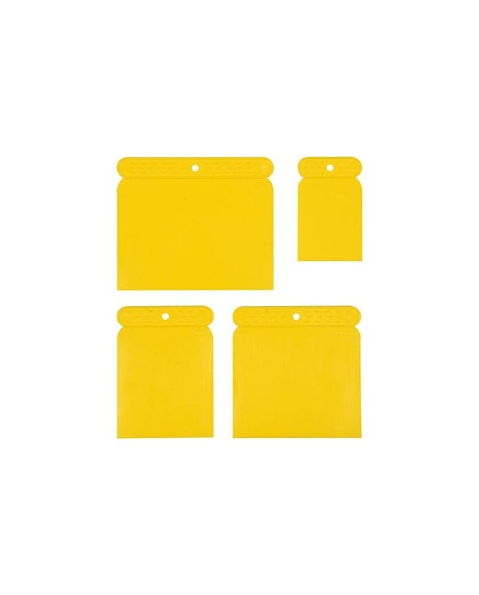 ESPATULA CARROCERO VOREL PLASTICO. (JUEGO 4 PZAS.)