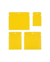 ESPATULA CARROCERO VOREL PLASTICO. (JUEGO 4 PZAS.)