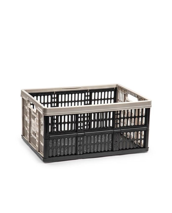 CAJA ALMACENAJE PLASTICFORTE PLEGABLE 48X35X23 CM VRM