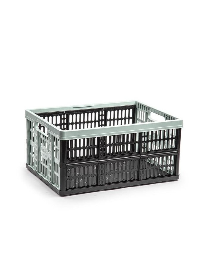 CAJA ALMACENAJE PLASTICFORTE PLEGABLE 48X35X23 CM VRM