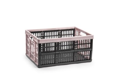 CAJA ALMACENAJE PLASTICFORTE PLEGABLE 48X35X23 CM VRM