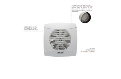 EXTRACTOR CATA DE HUMO HOGAR MODELO UC-10 STD