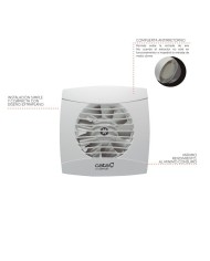 EXTRACTOR CATA DE HUMO HOGAR MODELO UC-10 STD