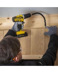 TALADRO PERCUTOR POWERPLUS 20V 2BAT 2Ah POWX00840 53 ACCESORIOS