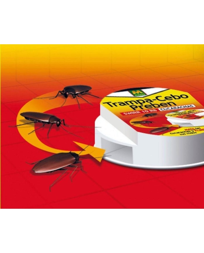 TRAMPA CEBO CUCARACHAS 2 UDS. MASSO
