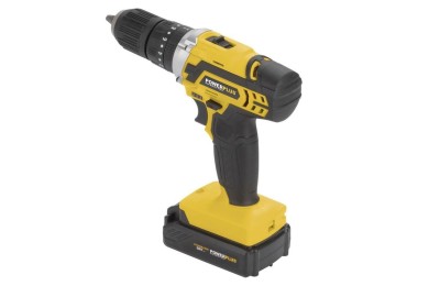 TALADRO PERCUTOR POWERPLUS 20V 2BAT 2Ah POWX00840 53 ACCESORIOS