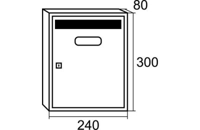 BUZON BTV MOD. TEIDE GRANITO
