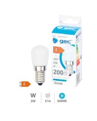 BOMBILLA LED PEBETERA GSC 2W. E14 6000K PARA EXTRACTOR DE HUMOS 200625001