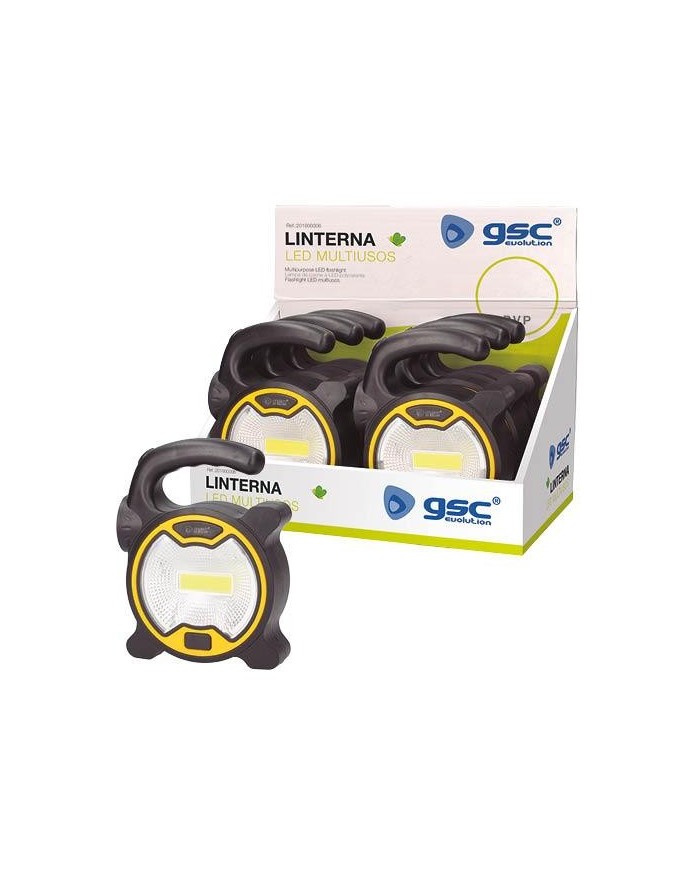 LINTERNA MULTIUSOS 3W.+1W. SMD GSC 201800006